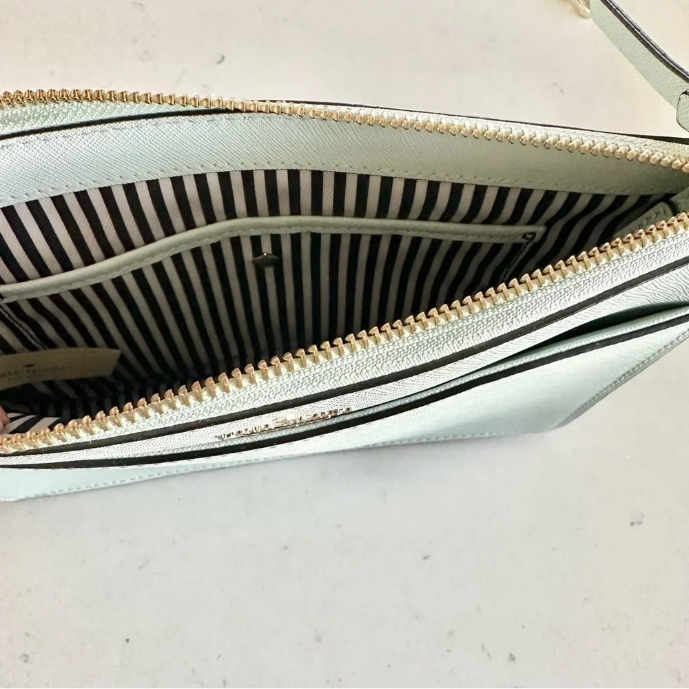 EUC Kate Spade Misty Mint Cameron Street Clarise Crossbody Bag